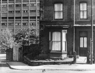 Westmoreland Street showing (left) Kelvin Flats