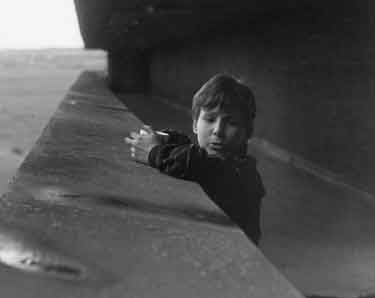 Child at Broomhall Flats