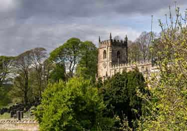 Sheffield Photographic Society Collection: High Bradfield Church
