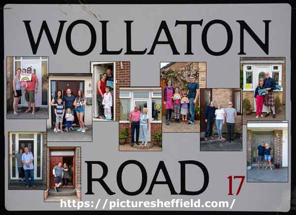 Sheffield Photographic Society Collection: Lockdown Stay at Home on Wollaton Road