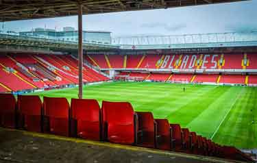 Sheffield Photographic Society Collection: Sheffield United Football Club, Bramall Lane, Kop gangway E