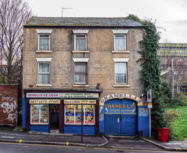 Sheffield Photographic Society Collection: Granelli's, confectioners and ice cream makers, Nos. 66 - 68 Broad Street, since 1874