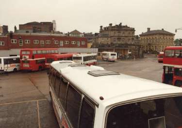 Yorkshire Traction buses at Barnsley bus station