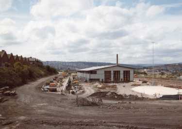 Construction of Nunnery Supertram Depot, off Woodbourn Road