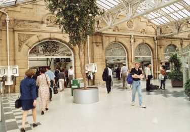 Entrance concourse, Sheffield Midland railway station, Sheaf Street