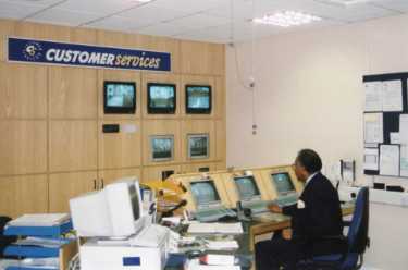 South Yorkshire Passenger Transport Executive customer services room