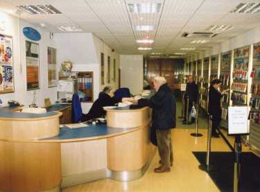 South Yorkshire Passenger Transport Executive (SYPTE), Travel Information Centre (TIC), Cambridge Street, Sheffield