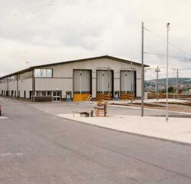 Nunnery Supertram Depot, off Woodbourn Road