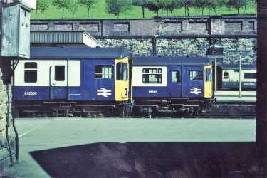 Diesel locomotives at Sheffield Midland railway station 