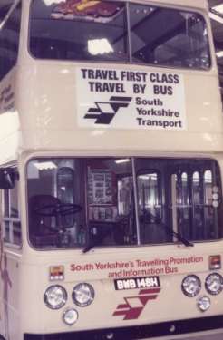 South Yorkshire Transport Executive (SYPTE): South Yorkshire Transport travelling promotion and information bus