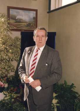 South Yorkshire Passenger Transport Executive (SYPTE). Man at event linked to Mexborough railway station winning 'Station of the Year (Small)' at the National Rail Awards, 2011