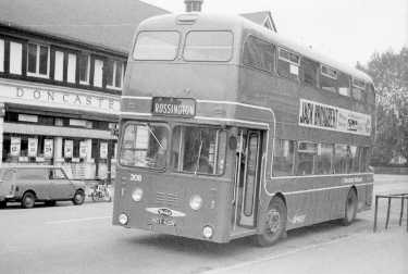 Doncaster Transport double decker bus No. 208