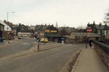 Junction of (foreground) Stannington Road, (right) Holme Lane and (top left) Loxley Road