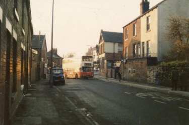 Loxley New Road looking towards (centre) Yew Tree Inn