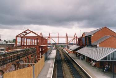 South Yorkshire Passenger Transport Executive (SYPTE). Construction work at Barnsley interchange and railway station
