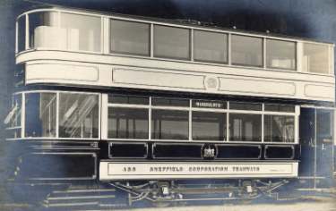Sheffield Corporation Tramways Tram No. 460