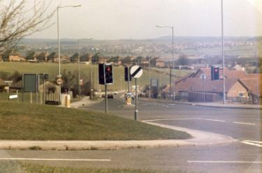Sheffield Road, Frecheville (centre) from Birley Lane