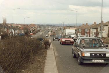 Norton Avenue looking towards Gleadless Townend