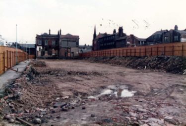 Construction site for the National Union of Mineworkers HQ, Holly Street