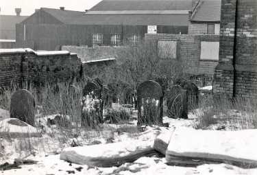 Gravestones in Mount Zion Congregational Church, off Lawrence Street, Attercliffe 
