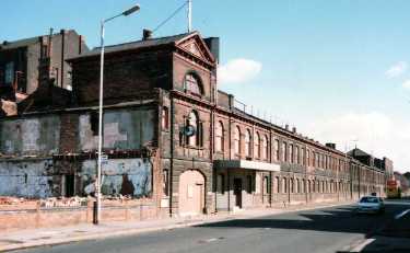 Demolition of Sheffield Forgemasters, (formerly Firth Brown Ltd) Siemens Shop, Savile Street East 