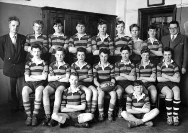 Rugby team, Whitby Road Secondary School, season 1957 - 1958