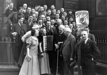 Ministry of Labour Munition Concert for munitions workers provided by ENSA (Entertainments National Service Association)