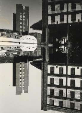 Canal Basin of the Sheffield and South Yorkshire Navigation showing (left) the Straddle Warehouse