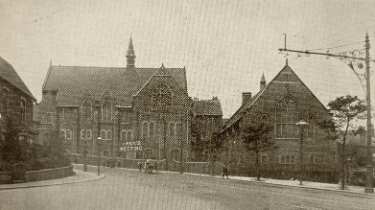 St. John's Methodist Church, Crookesmoor Road at the junction of Crookes Valley Road