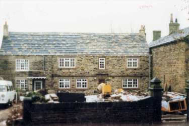 Cottages being renovated, Greenhill Village