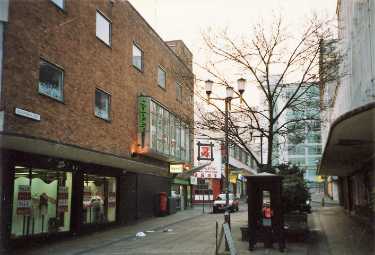 Rockingham Gate, looking towards (centre) No. 3 Top Wok Chinese restaurant