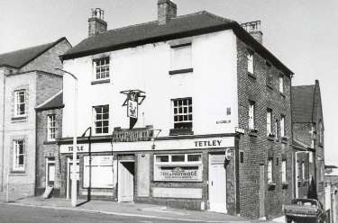 Dog and Partridge public house, No. 56 Trippet Lane at the junction with Bailey Street