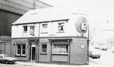 The Corner Pin public house, No. 235 Carlisle Street East at the junction with (right) Lyons Street