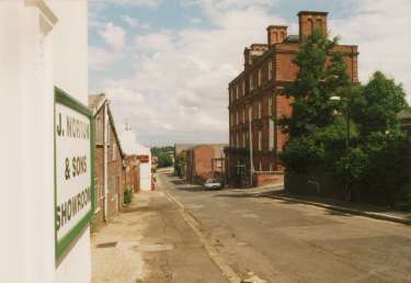 Solly Street showing (right) Provincial House (formerly St. Vincents Presbytery)