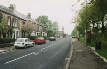 Manchester Road, Crosspool looking towards the junction with Lydgate Lane