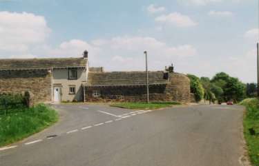 Bole Hill Farm, Harrison Lane and corner of (left) Blackbrook Road