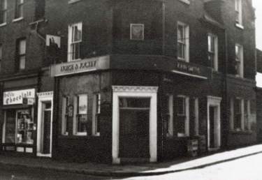 Horse and Jockey public house, No. 638 Attercliffe Road at junction with Baltic Road