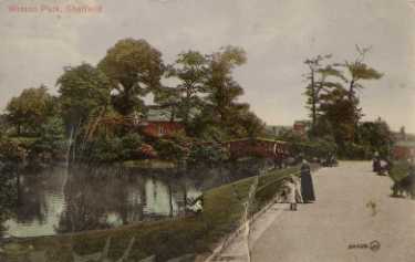 [Duck pond] Weston Park, Sheffield