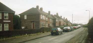 Edenhall Road, Arbouthorne from Craddock Road