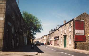 Howard Road at the junction of (left) Cromwell Street