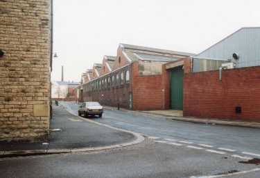 Green Lane from Ebenezer Place showing (centre) W. A. Tyzack and Sons Co. Ltd., Horsemans Works