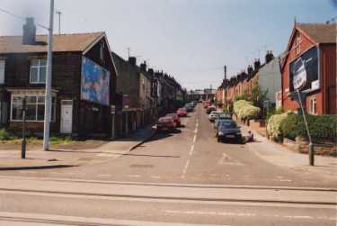 Darwin Road (centre) from Middlewood Road