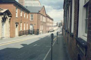 Portobello Street showing (centre) Sir Frederick Mappin Building and Amy Johnson Building, University of Sheffield