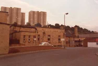 Fornham Street showing (top left) Norfolk Park flats
