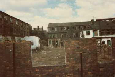 Probably derelict buildings of W. A. Tyzack and Co. Ltd., Stella Works, Hereford Street