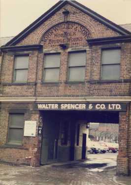 Walter Spencer and Co. Ltd., steel, file, twist drill and cutter manufacturers, Crescent Steel Works, Warren Street 