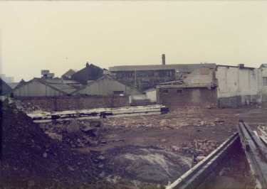 Demolition of W. A. Tyzack and Co. Ltd., Stella Works, Sylvester Street