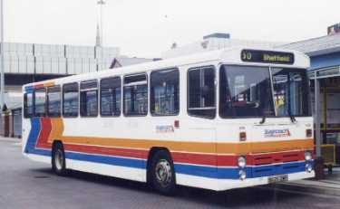 Stagecoach single decker bus No. 426 at Pond Street Bus Station