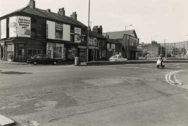 Infirmary Road showing (centre) Roscoe Picture Palace