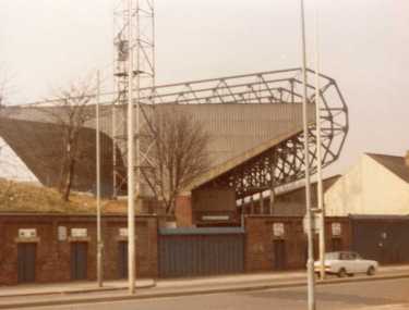 Cantalever stand, Hillsborough Football Ground, Penistone Road